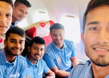 এশিয়া কাপ খেলতে দুবাইয়ে বাংলাদেশ, নেই তাসকিন-বিজয়, নাঈম