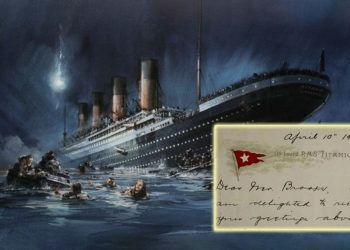 নিলামে ৫ কোটিতে বিক্রি টাইটানিক যাত্রীর চিঠি