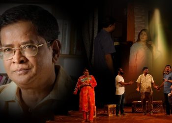 আলো-আঁধারির মঞ্চে জীবন্ত হুমায়ূন