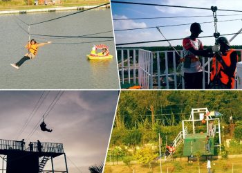 ডিসি পার্কের নতুন সংযোজন জিপ লাইন এবং ক্লাইম্বিং ওয়াল