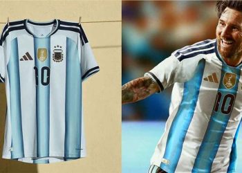 আর্জেন্টিনাসহ ২২ দেশের বিশ্বকাপের জার্সি উন্মোচন