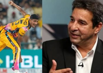 নাহিদের বোলিং উপভোগ করছেন ওয়াসিম আকরাম